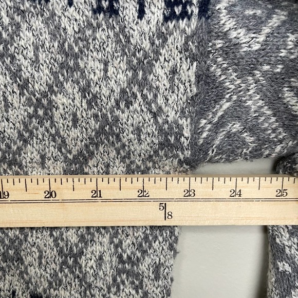 Mexx Amazing Patterned Crew Neck Long Sleeve Sweater Gray M - Picture 5 of 7